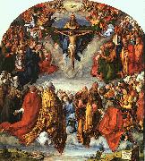 Albrecht Durer Adoration of the Trinity oil